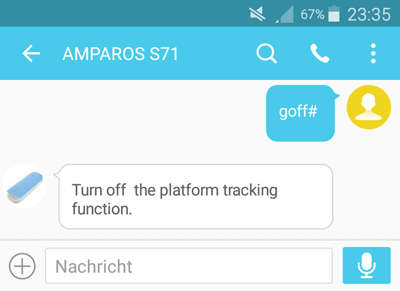 Online-Ortung ausschalten: Mobiles Internet GPRS / 2G aus (Achtung, keine Online-Ortung mehr möglich) Online-Ortung ausschalten: Mobiles Internet GPRS / 2G aus (Achtung, keine Online-Ortung mehr möglich)