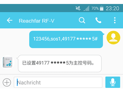 Diagnose SMS / IMEI Nummer auslesen (hier bei falsch eingestellter Sprache) Diagnose SMS / IMEI Nummer auslesen (hier bei falsch eingestellter Sprache)