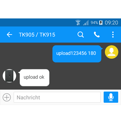 TK905 / TK915 Ortungsintervall / Trackingintervall festlegen