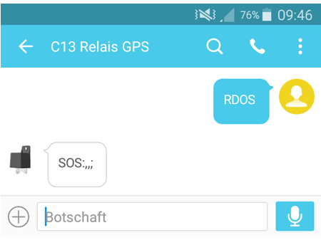 SOS / Admin Nummern auslesen