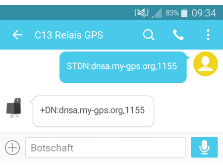 GPS Ortungsportal verbinden