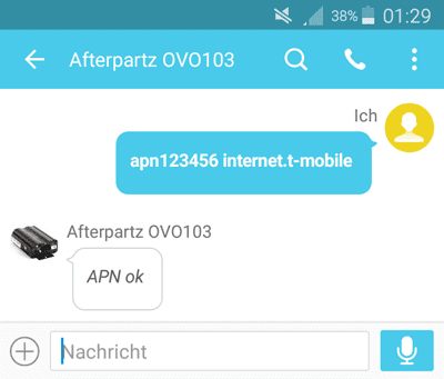 SIM-Karten APN festlegen SIM-Karten APN festlegen