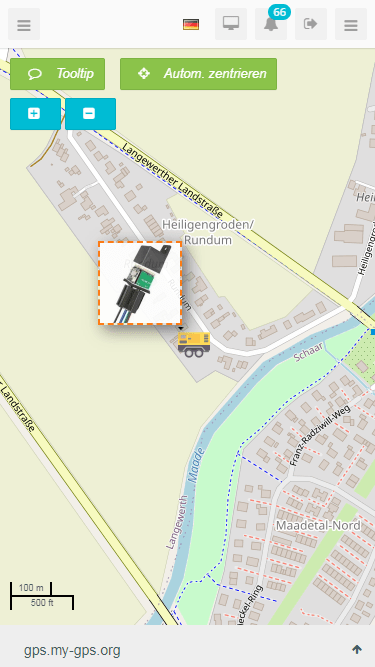 Fertig LK720 GPS-Tracker erfolgreich eingerichtet Live-Ortung Computer
