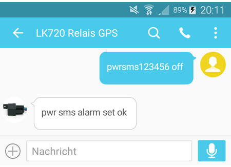 Keine SMS bei Strom-Unterbrechung