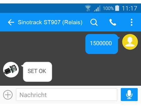 Anruf bei Alarm einschalten