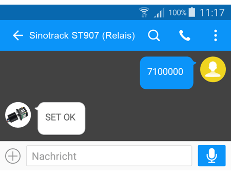 Online Ortung aktivieren