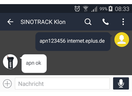 APN Einstellungen SIM Karte