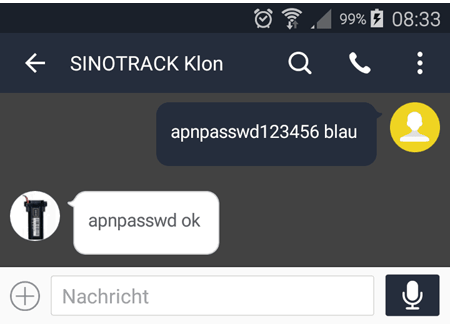 APN Passwort