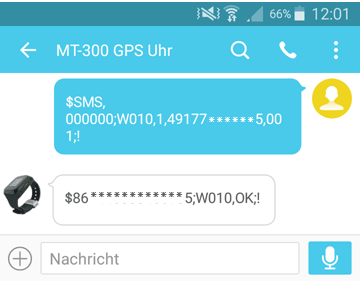 SOS Rufnummer speichern SOS Rufnummer speichern