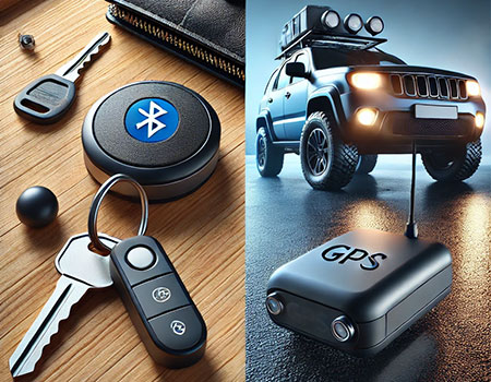 Bluetooth-Tracker GPS-Tracker Reichweite Einsatz Vergleich