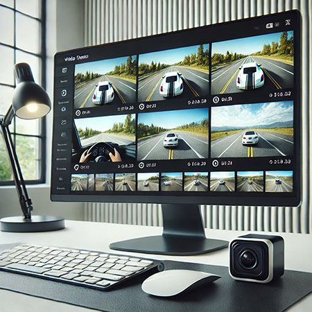 Dashcam-Aufnahmen per Monitor und PC auslesen