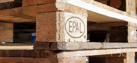 Europalette Fracht