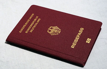 Reisepass Identitätsprüfung Frachtenbörse