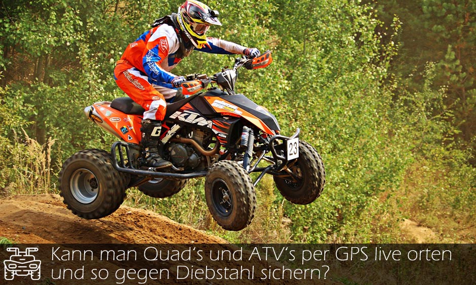 Quad ATV GPS Diebstahl sichern