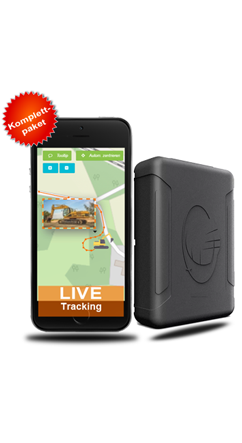 GPS Fahrzeugortung GPS Tracker Komplettsystem Komplettpaket mit Akku (Li-Ionen, wiederaufladbar) und Langzeit-Ortung, 10000mAh, lange Akkulaufzeit, inkl. starken Magnete, interne Antennen, keine Kabel, geeignet f?r Baumaschinen, Landmaschinen, LKW, PKW, Sprinter, Transporter, Kurierdienste, Busse, Werkzeugkoffer, Arbeitsbühnen