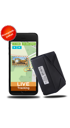 GPS Fahrzeugortung GPS Tracker Komplettsystem Komplettpaket, Akku Li-Ionen, wiederaufladbar, Langzeit-Ortung, 20000mAh, Power-Akku, sehr lange Akkulaufzeit 1 Jahr, starken Magnete, interne Antennen, keine Kabel, geeignet für Baumaschinen, Landmaschinen, LKW, PKW, Sprinter, Transporter, Kurierdienste, Busse, Werkzeugkoffer, Arbeitsbühnen