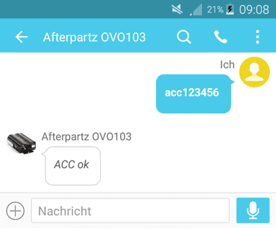 Alarm voor het starten van de motor aan/uit Alarm voor het starten van de motor aan/uit