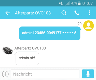 Sla uw mobiele telefoonnummer op (autoriseer admin-nummer) Sla uw mobiele telefoonnummer op (autoriseer admin-nummer)