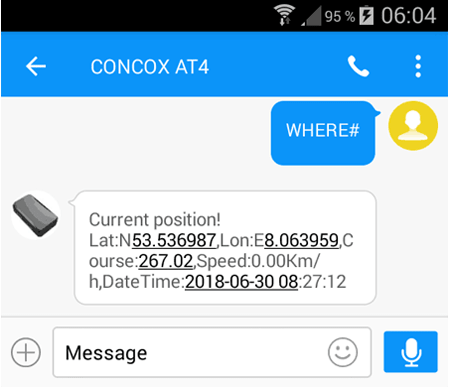 SMS lokalisatie SMS lokalisatie