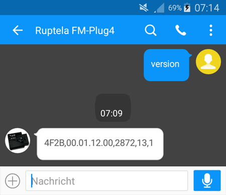 Firmware-versie lezen Firmware-versie lezen