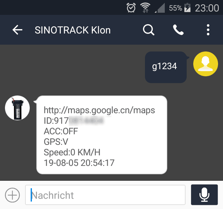GPS-positionering via SMS GPS-positionering via SMS