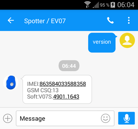 Firmwareversie Firmwareversie