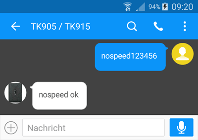 Alarm snelheid Alarm snelheid