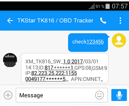 Diagnose via SMS Diagnose via SMS
