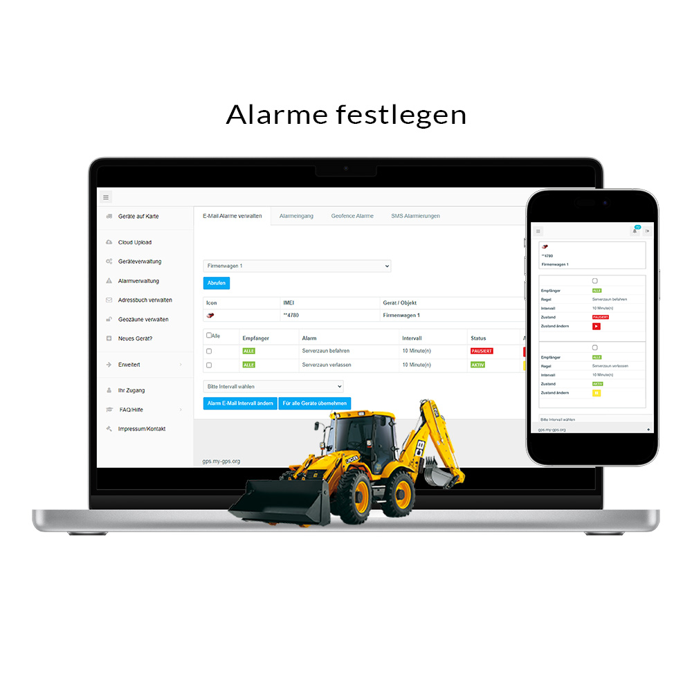 Alarmsystem für unbefugte Bewegungen
