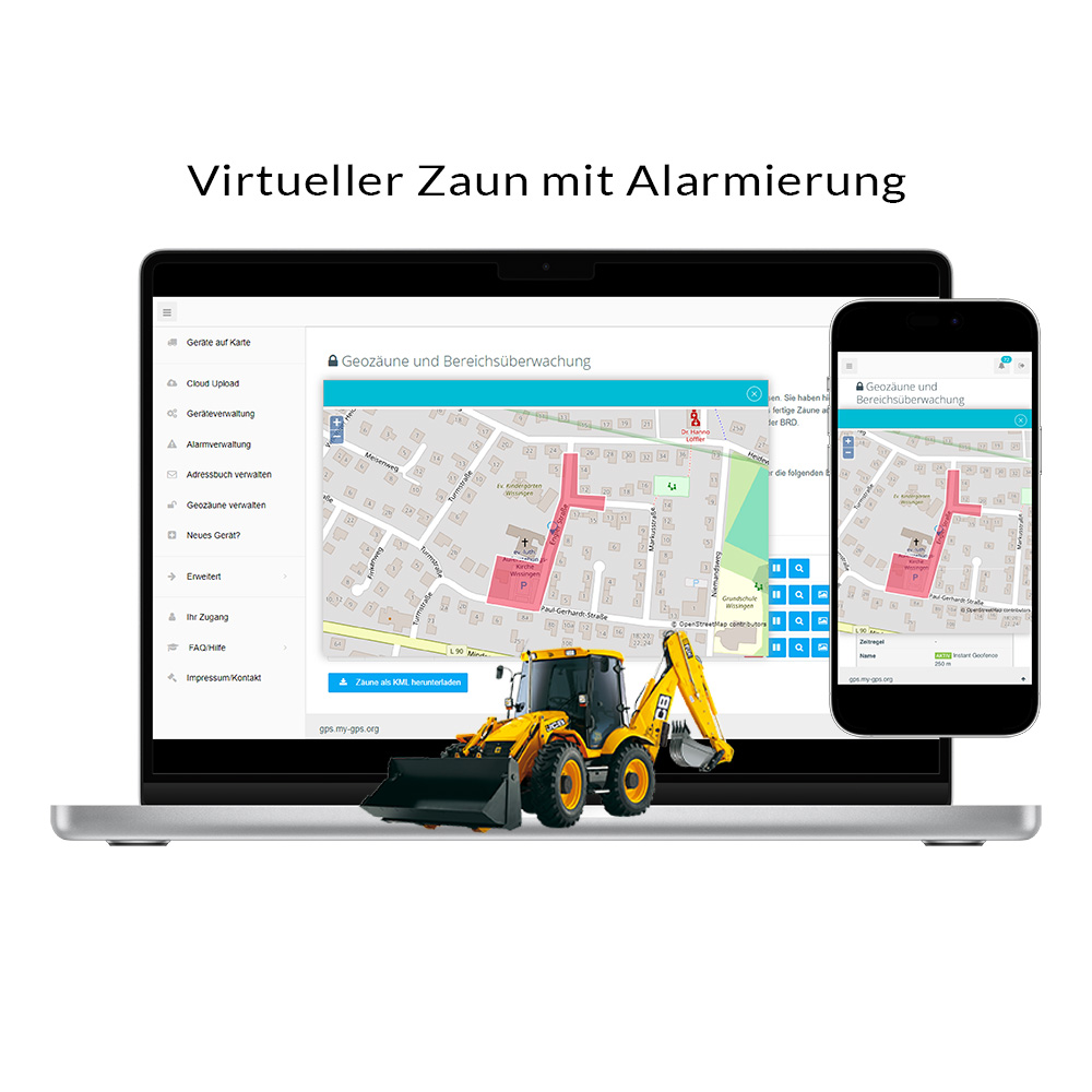Virtueller Zaun für Maschinenüberwachung