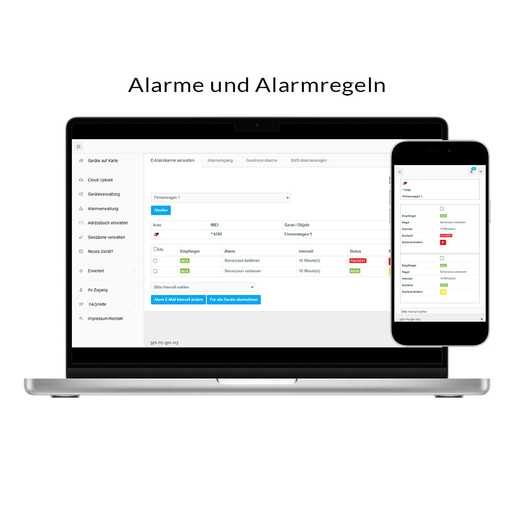 Alarm bei Bewegung