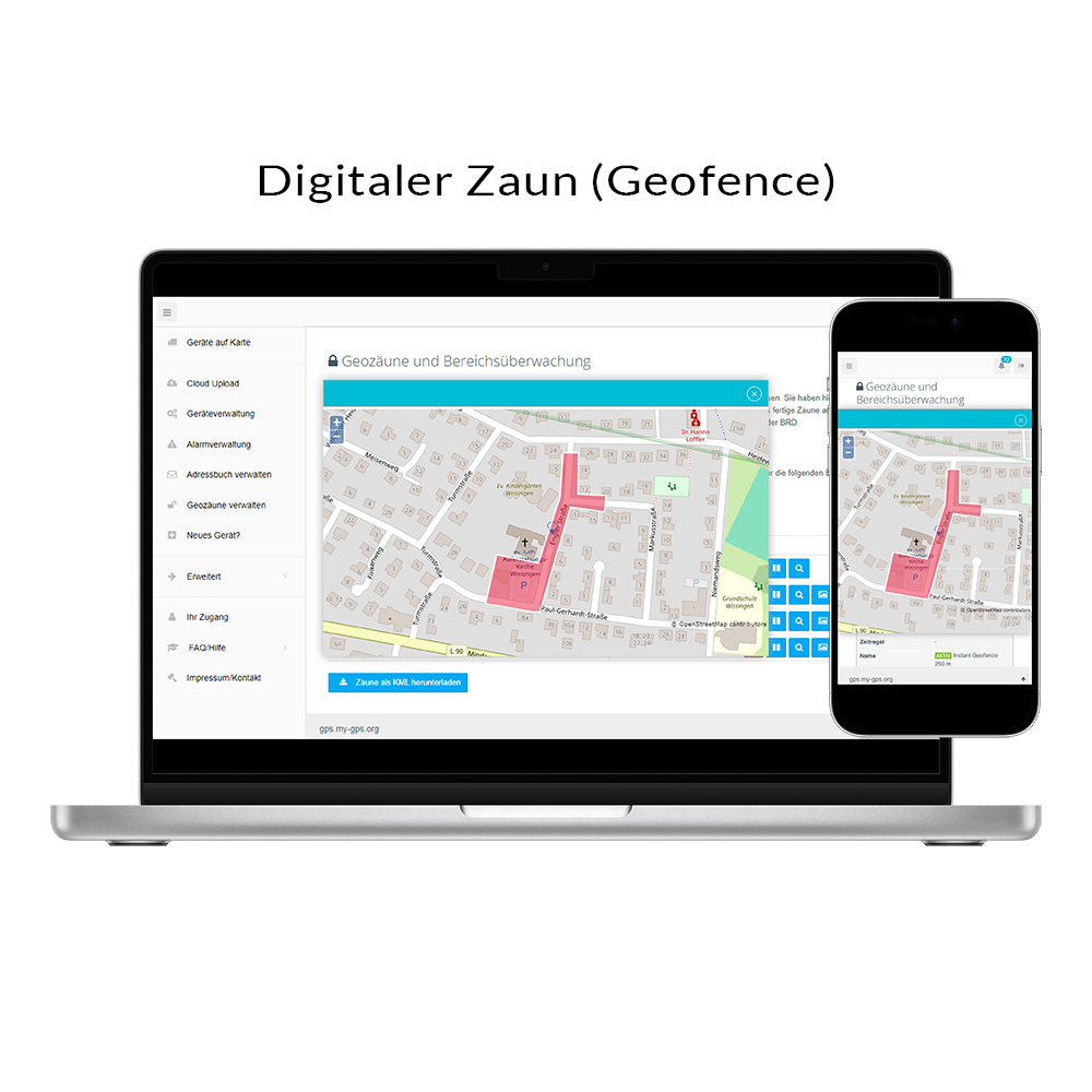 Geofence-Funktion
