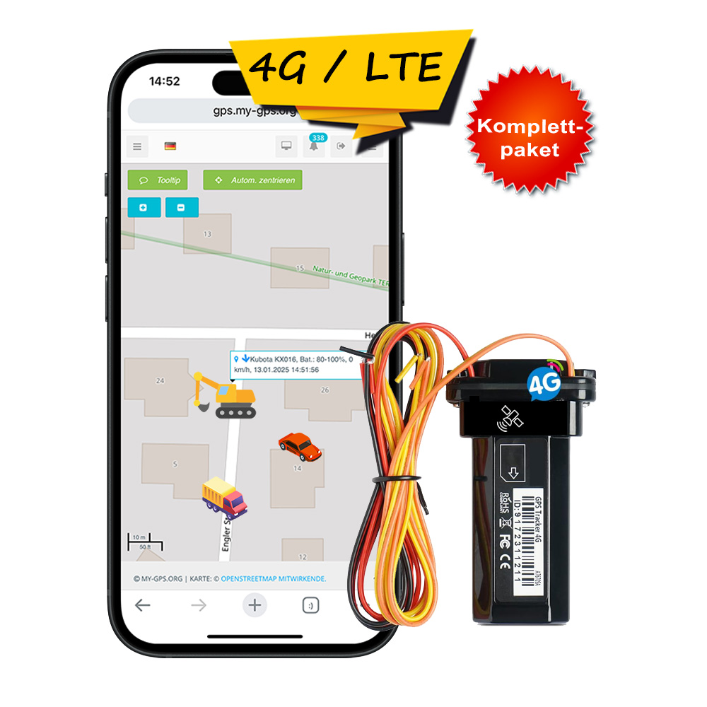 GPS Festeinbau Tracker