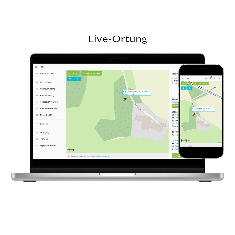 Geräteübergreifende Ortung