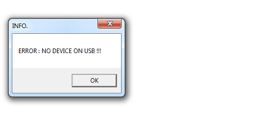 TK5000 Firmware Update USB Fehler TK5000 Firmware Update USB Fehler