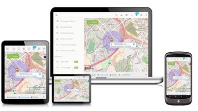 GPS-Ortungsportal GPS-Tracking-Software Funktionen