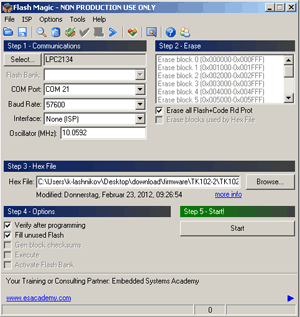 SCARICA FIRMWARE RISCO