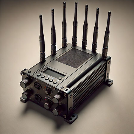 Jammer  - Störsender blockiert GSM, GPS, WiFi und Bluetooth Signale