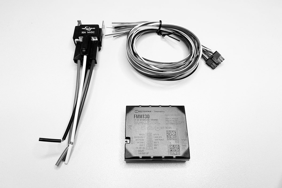 Teltonika FMM130 GPS-Tracker mit Anti-Jamming und Relais