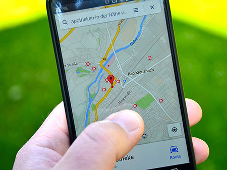 Google Maps Smartphone