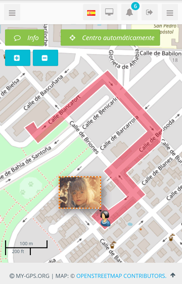 Localizador GPS para ninos en linea aplicación móvil Localizador GPS para ninos en línea aplicación móvil