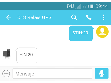Intervalo de Plataforma de seguimiento GPS (Activar) Intervalo de Plataforma de seguimiento GPS (Activar)