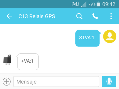 Alarma de movimiento y vibración (Activar) Alarma de movimiento y vibración (Activar)