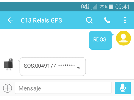 Número de teléfono SOS (Comprueba) Número de teléfono SOS (Comprueba)