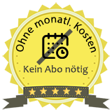 Kein Abo, ohne monatliche Kosten