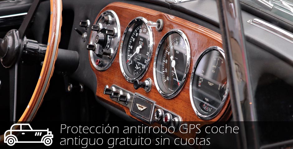 Rastreador GPS para coches clásicos y rastreo gratuito