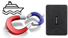 Rastreador GPS para barcos sin instalación permanente con batería de larga duración Rastreador GPS batería larga duración