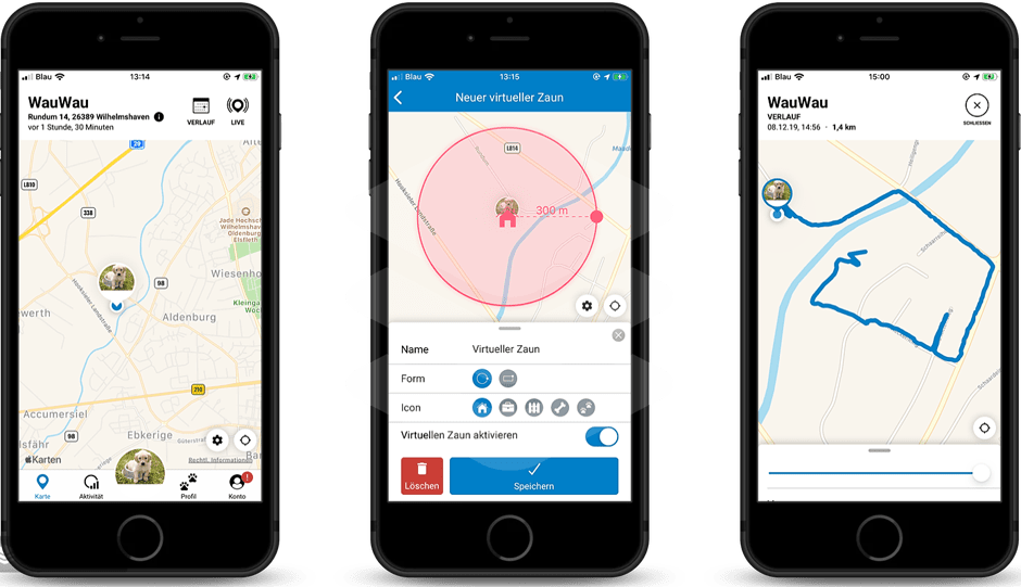GPS-Hundeortung mit Tractive - der große Testbericht GPS Hundeortung Testbericht Tractive