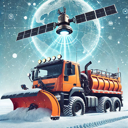 GPS Diebstahlschutz Winterdienst Streufahrzeug Räumfahrzeug